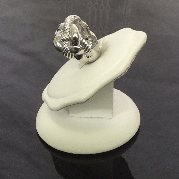 💕Brand New .925 Sterling Silver Rope Basket Weave Ring💕 Sz7💕 - Picture 2 of 7